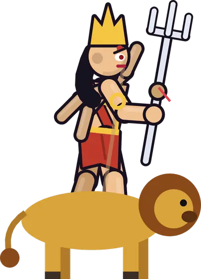 Durvi riding Simku